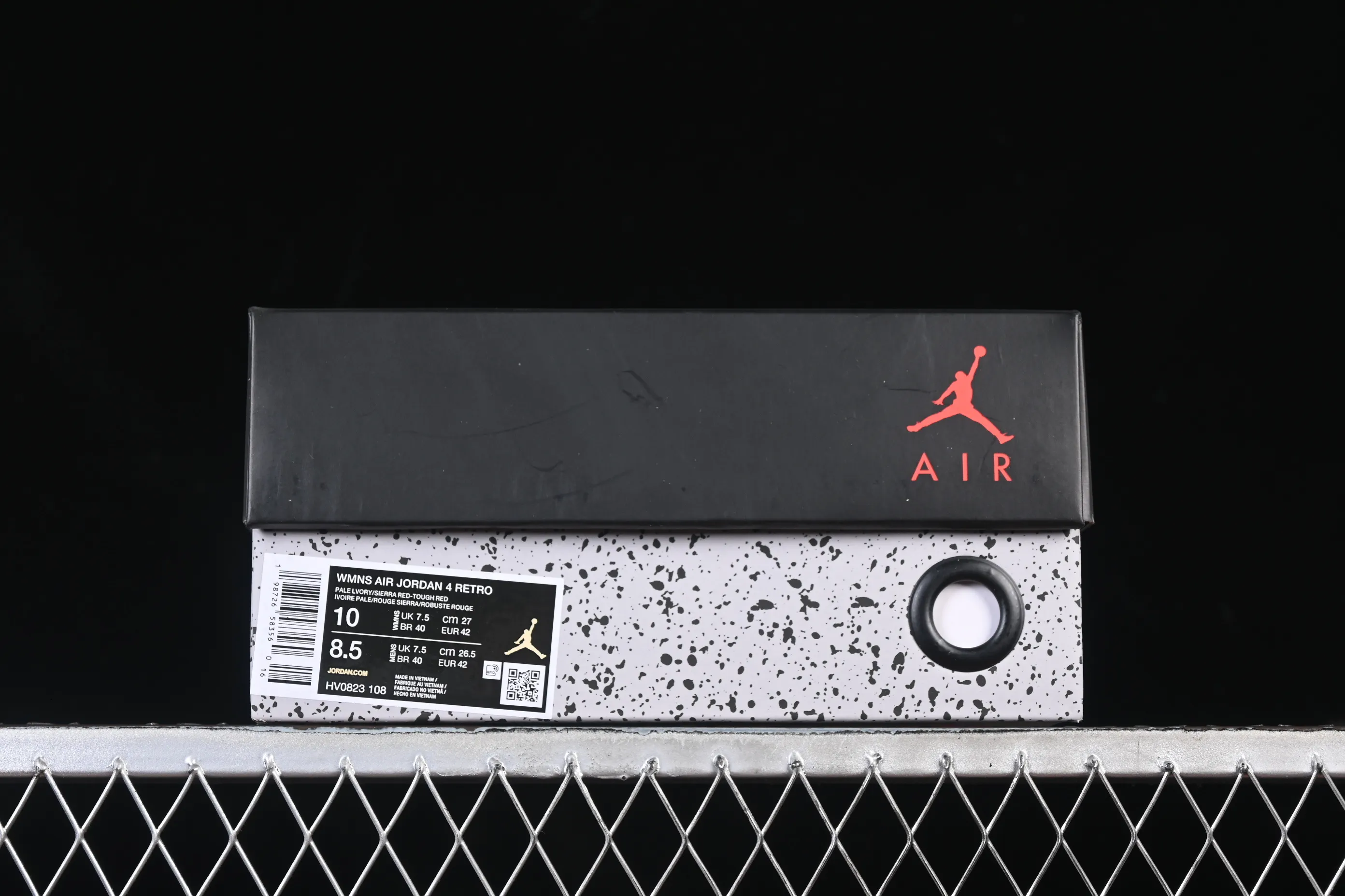All categories Air Jordan Jordan series basketball shoes Air Jordan 4 Air Jordan 4 Retro "Valentine's Day" AJ4 Joe 4 Red Valentine's Day HV0823-108